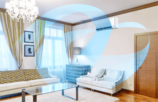 Объемный воздушный поток 3D