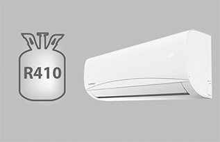 Использование хладагента R‑410A